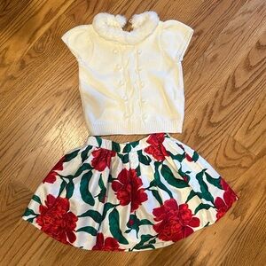 Adorable Gymboree Holiday Outfit 2pc XS Size 4-5